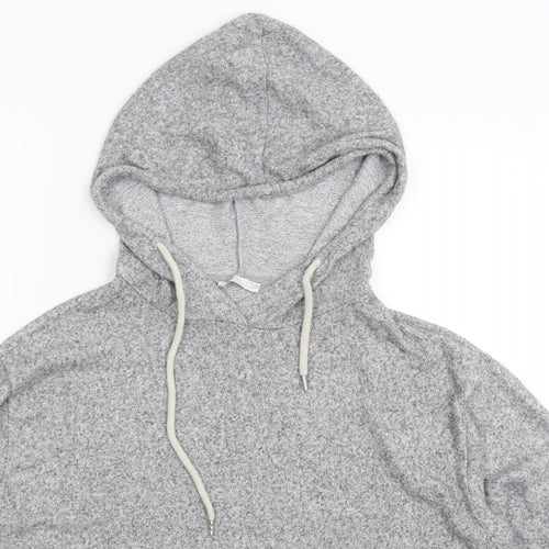 Zara Womens Grey   Pullover Hoodie Size S