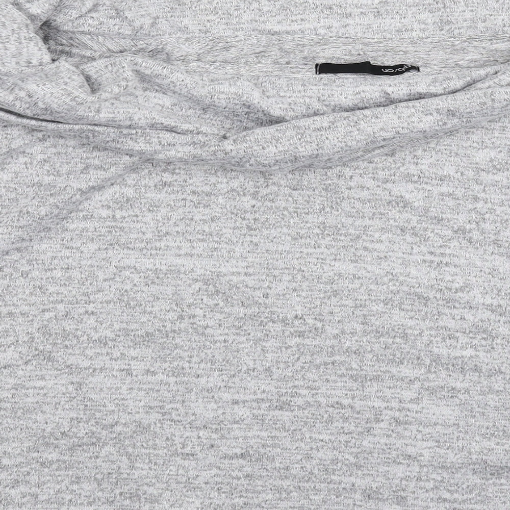 Gibson Womens Grey  Knit Pullover Jumper Size M