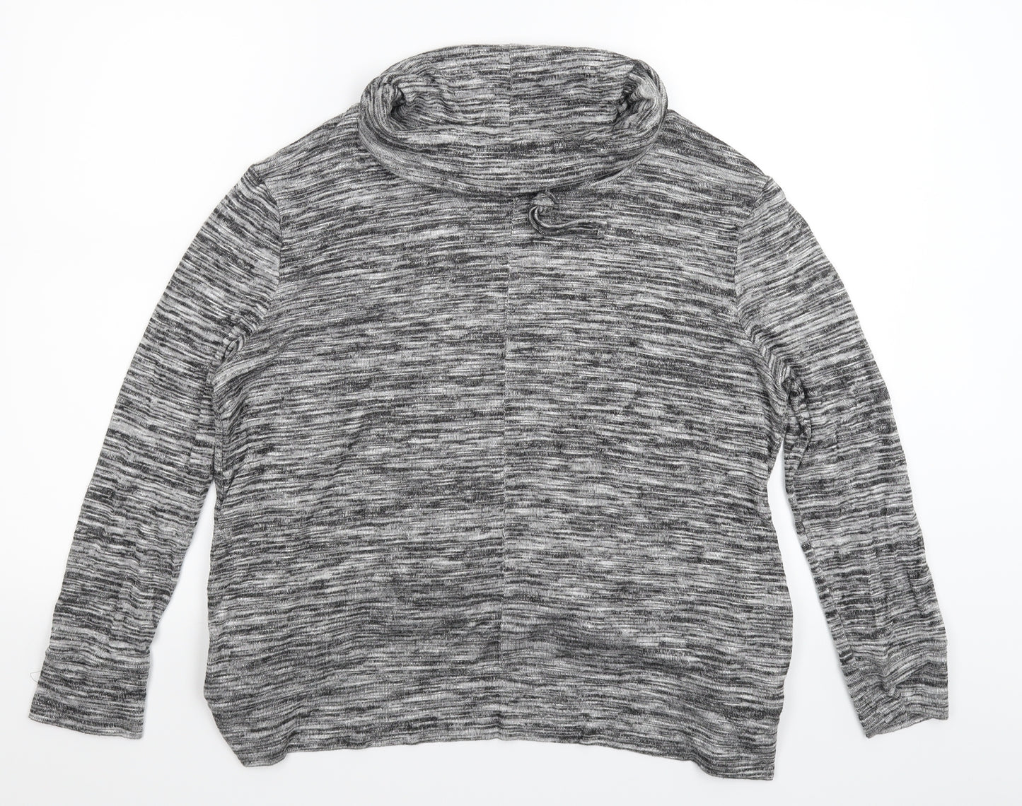 Preworn Womens Grey  Knit Pullover Jumper Size L