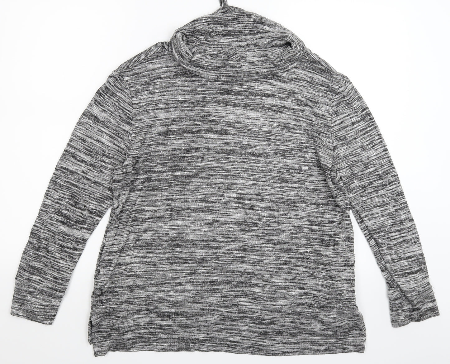Preworn Womens Grey  Knit Pullover Jumper Size L