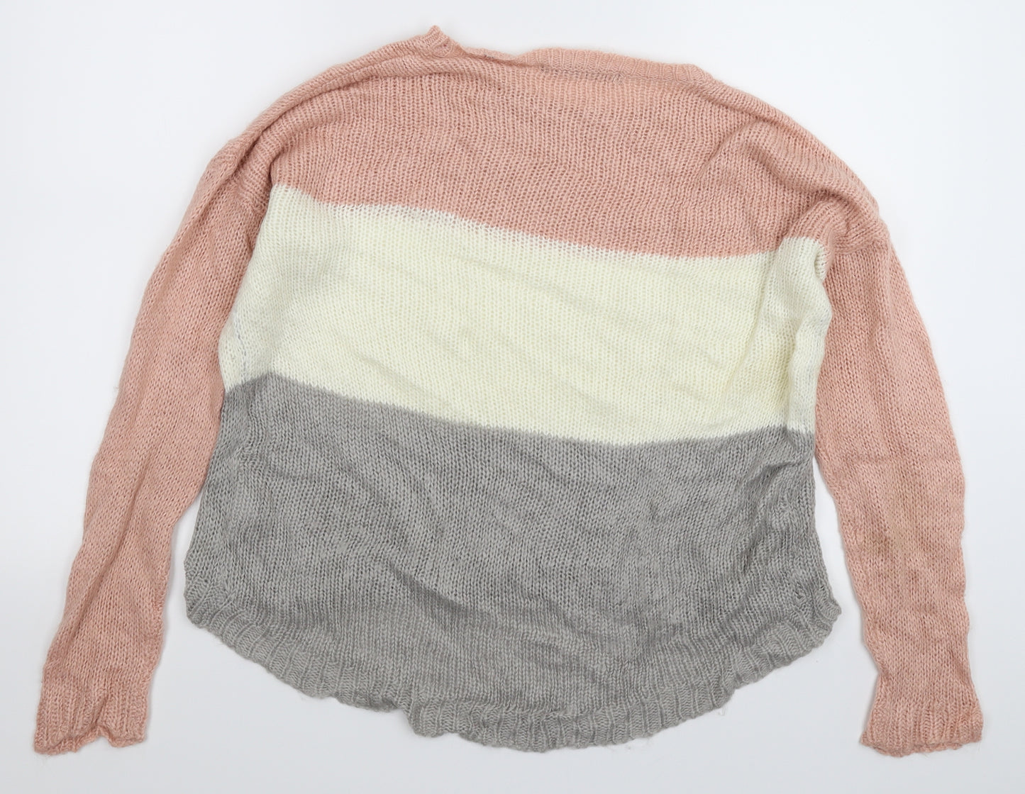 Select Womens Multicoloured  Knit Pullover Jumper Size 14