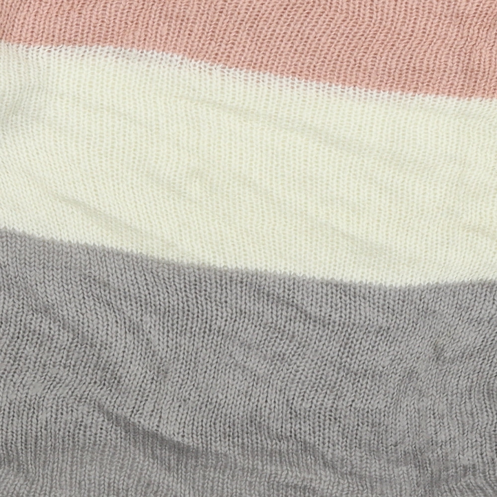 Select Womens Multicoloured  Knit Pullover Jumper Size 14