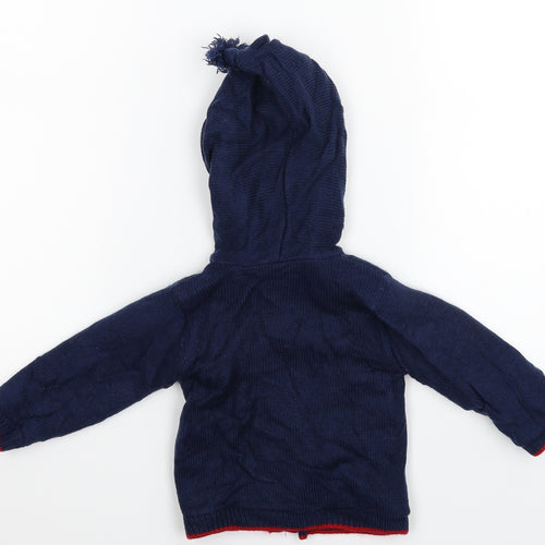 F&F Baby Blue  Knit Jacket Coatigan Size 6-9 Months