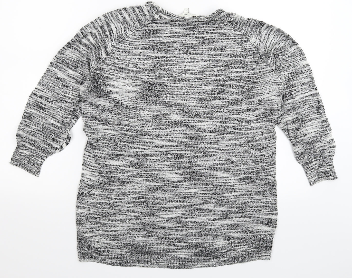 NEXT Womens Grey  Knit Pullover Jumper Size 16