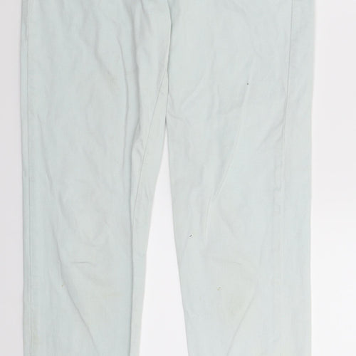 Zara Womens Blue  Denim Skinny Jeans Size 12 L32 in