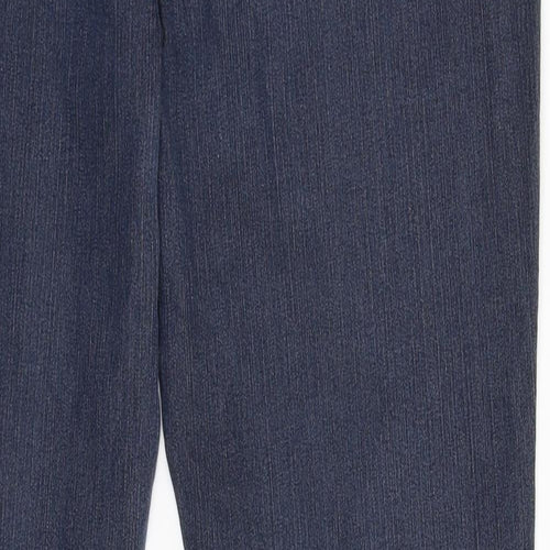 Per Una Womens Blue  Denim Straight Jeans Size 16 L29 in