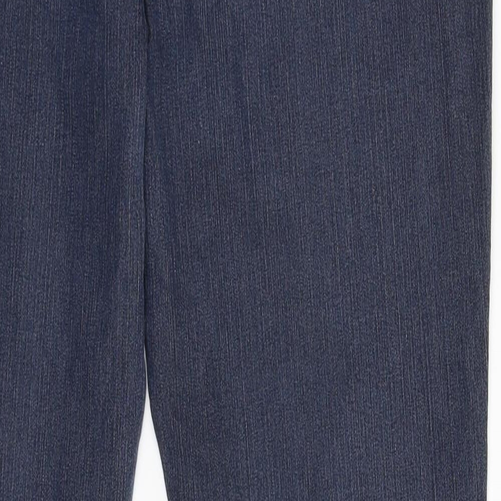 Per Una Womens Blue  Denim Straight Jeans Size 16 L29 in