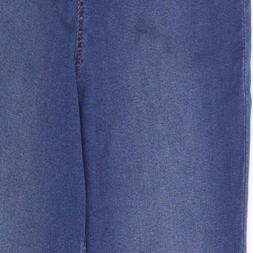 F&F Womens Blue  Denim Jegging Jeans Size 14 L30 in