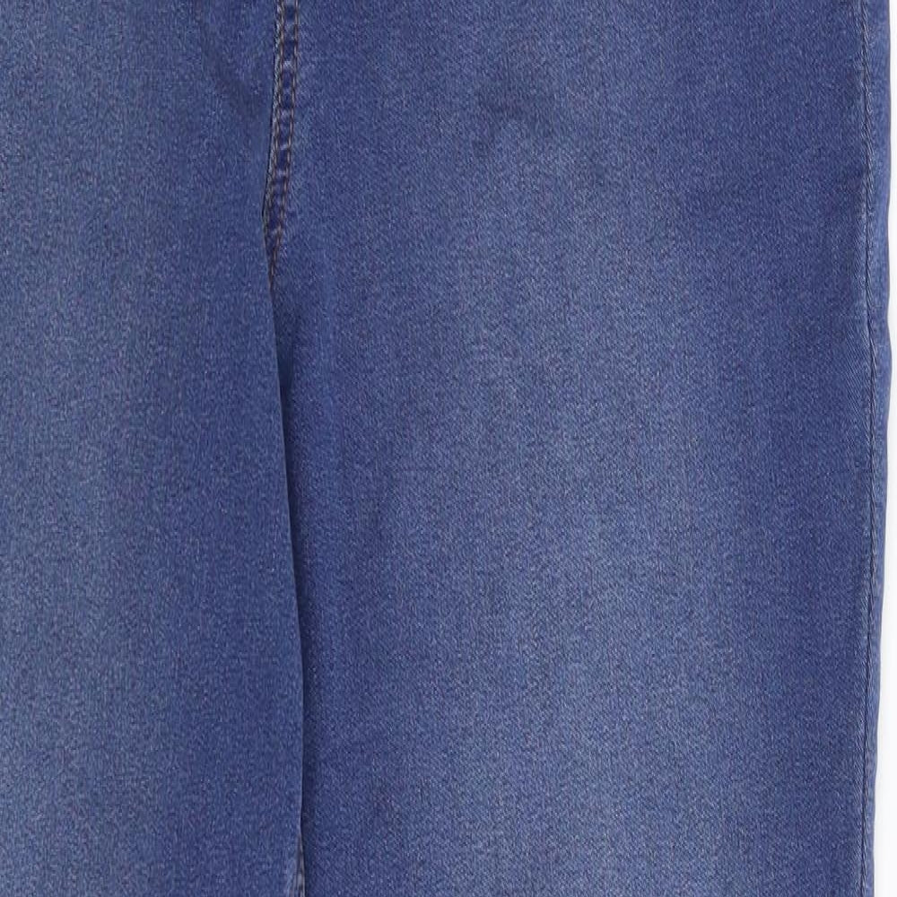 F&F Womens Blue  Denim Jegging Jeans Size 14 L30 in