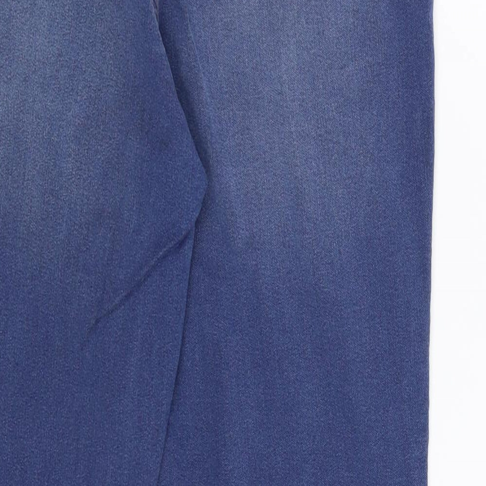 F&F Womens Blue  Denim Jegging Jeans Size 14 L30 in
