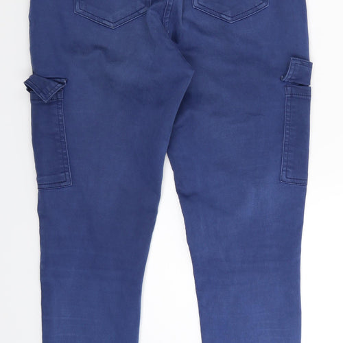 Marks and Spencer Womens Blue  Denim Skinny Jeans Size 10 L26 in