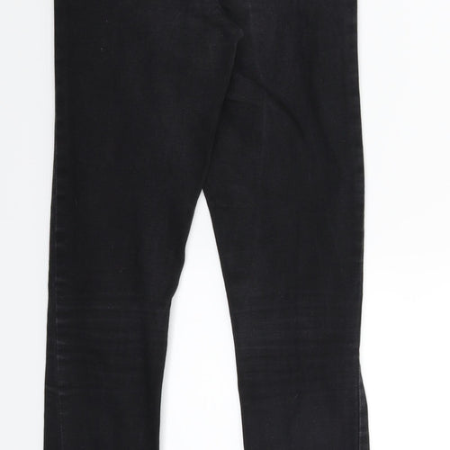 Denim Co Womens Black  Denim Jegging Jeans Size 8 L29 in