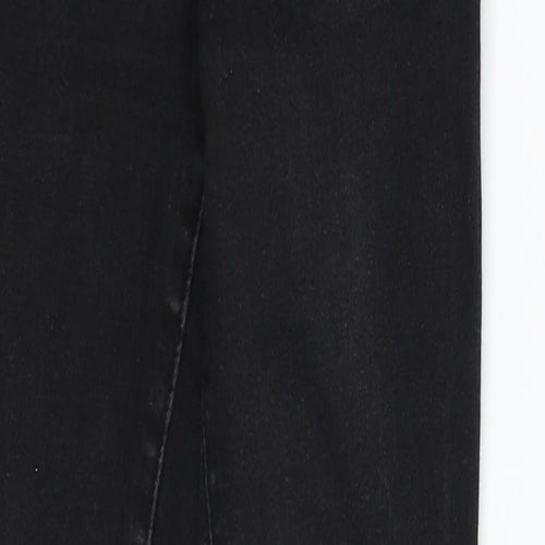 Denim Co Womens Black  Denim Jegging Jeans Size 8 L29 in
