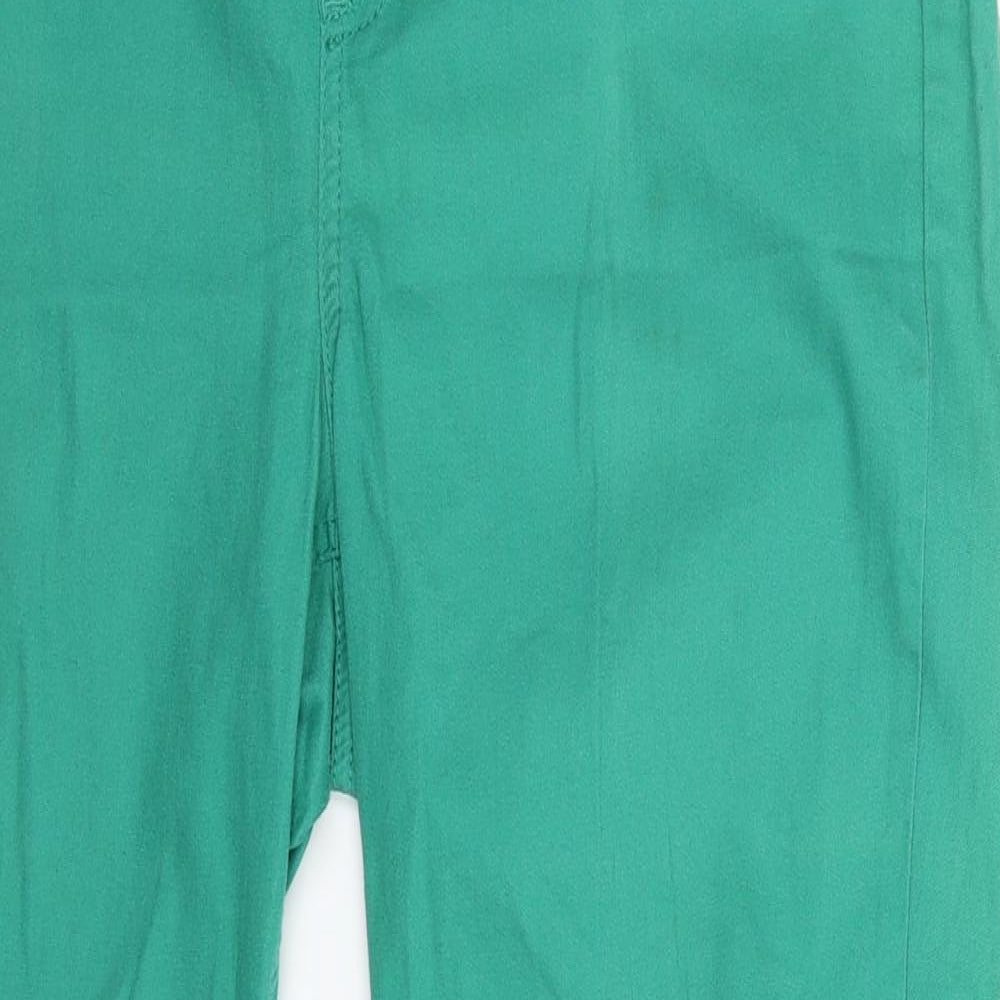 BHS Womens Green  Denim Jegging Jeans Size 18 L28 in