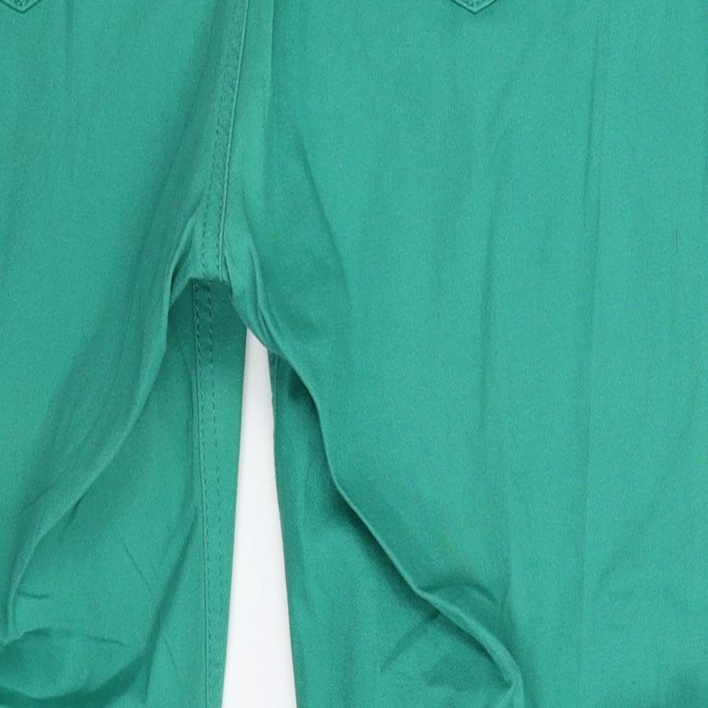 BHS Womens Green  Denim Jegging Jeans Size 18 L28 in