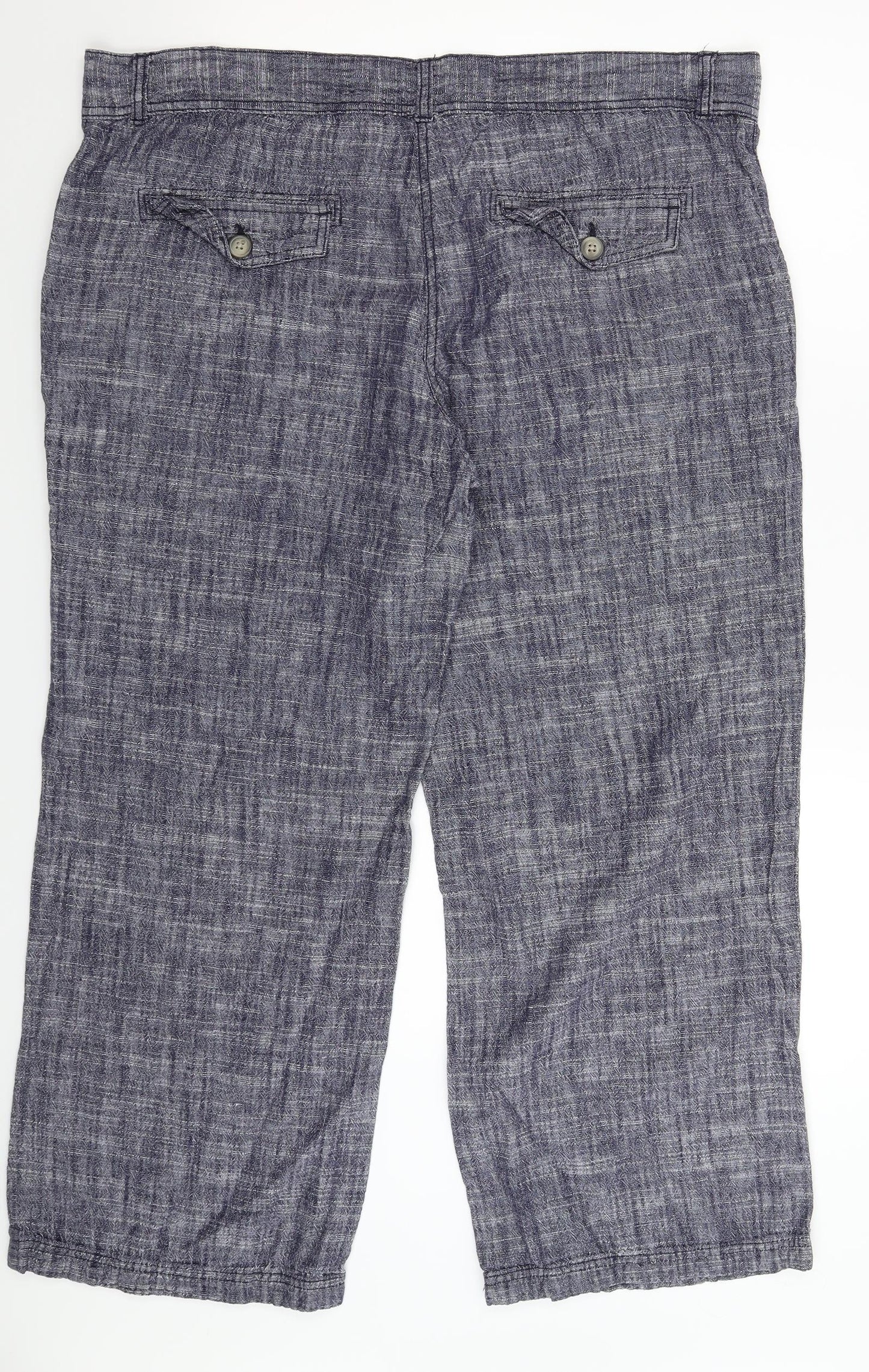 New Look Womens Blue   Trousers  Size 18 L28 in