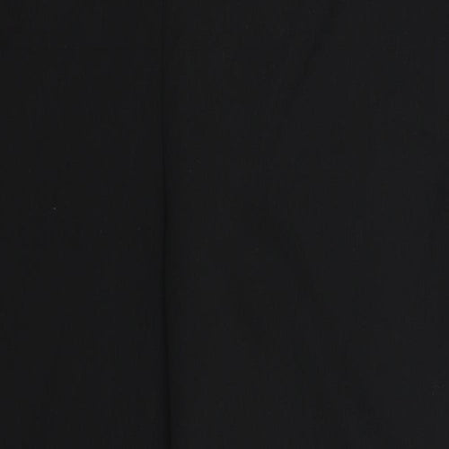 Preworn Womens Black   Trousers  Size 14 L28 in