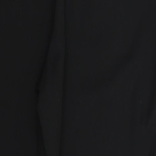 Preworn Womens Black   Trousers  Size 14 L28 in