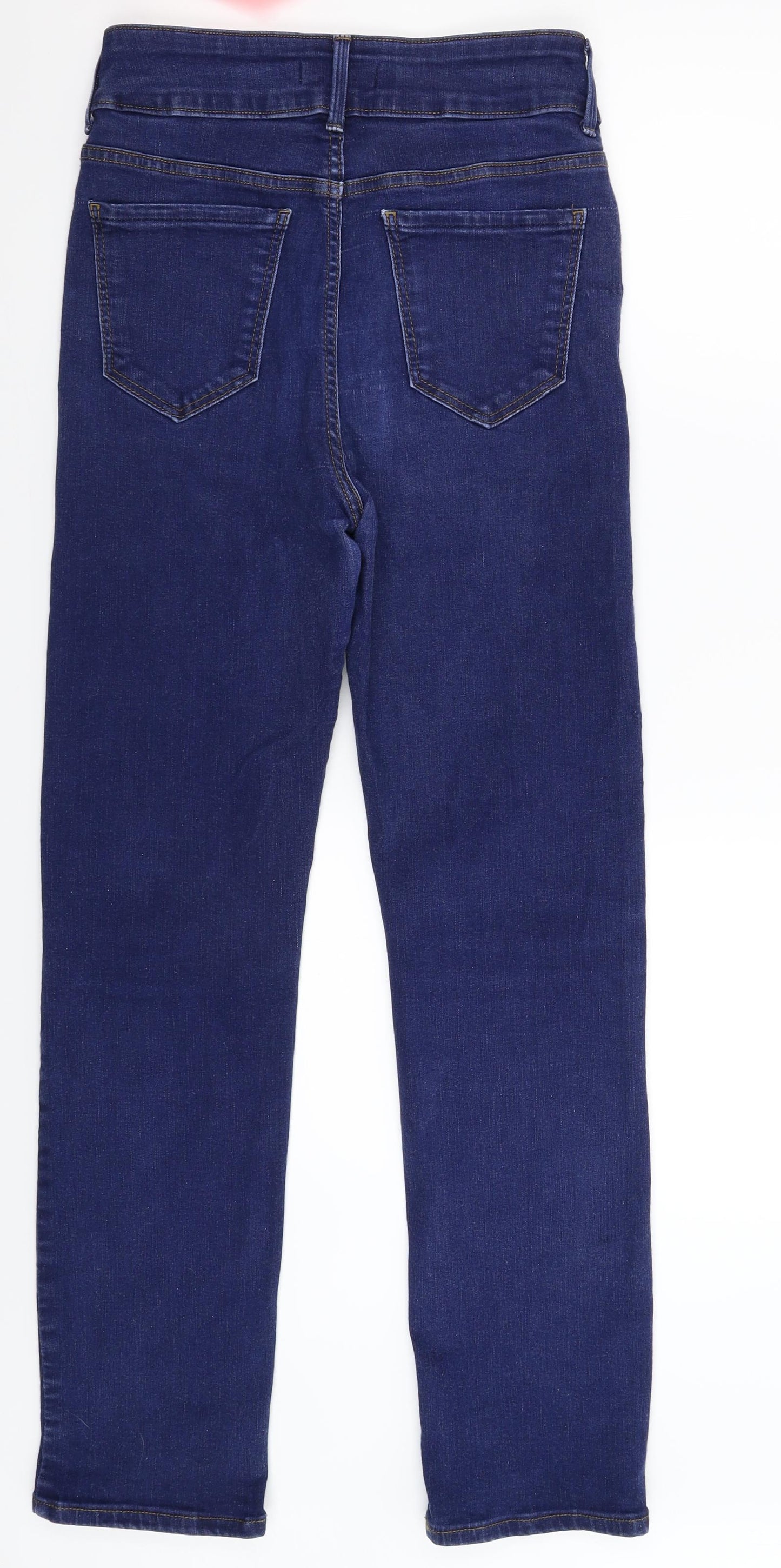 Per Una Womens Blue  Denim Straight Jeans Size 10 L30 in