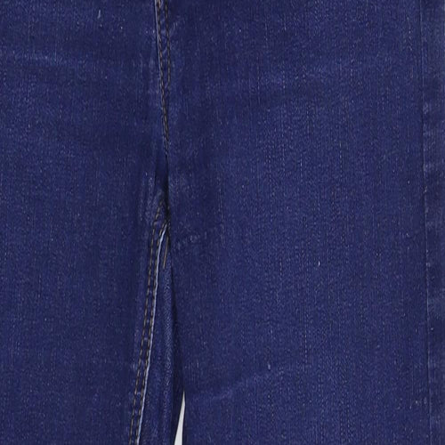 Per Una Womens Blue  Denim Straight Jeans Size 10 L30 in