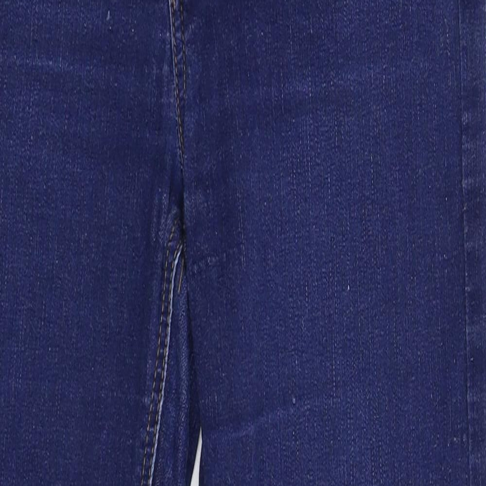 Per Una Womens Blue  Denim Straight Jeans Size 10 L30 in