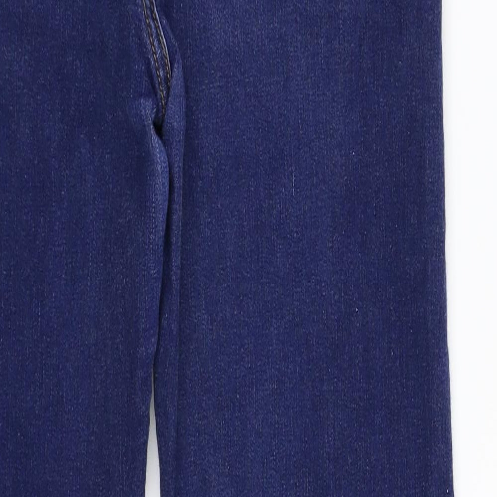 Per Una Womens Blue  Denim Straight Jeans Size 10 L30 in