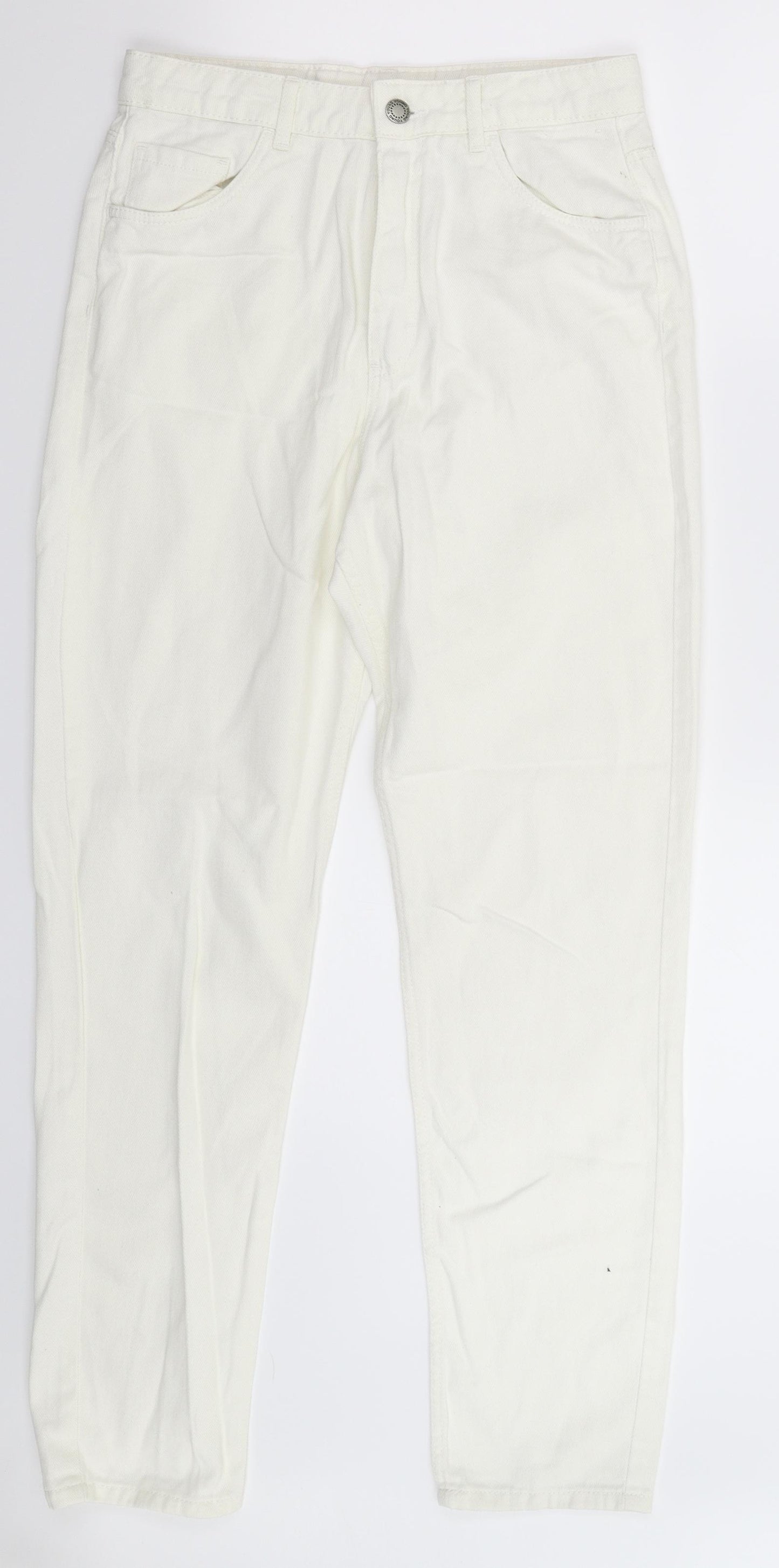 H&M Boys White  Denim Straight Jeans Size 14 Years