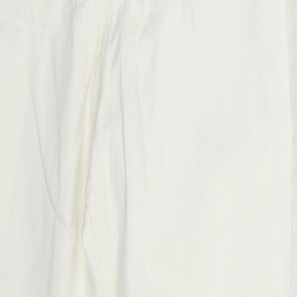 H&M Boys White  Denim Straight Jeans Size 14 Years