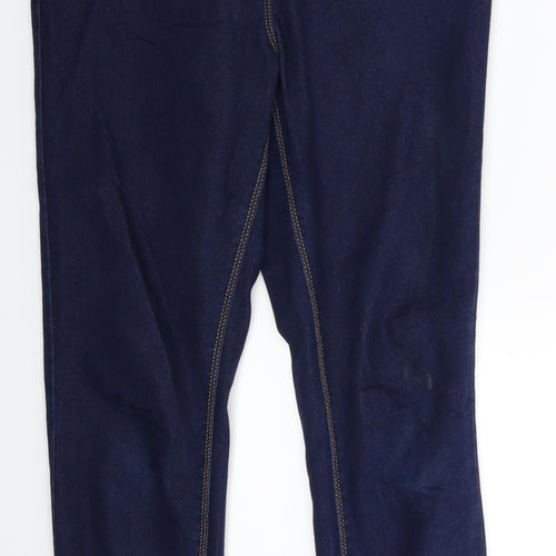 Papaya Womens Blue  Denim Skinny Jeans Size 10 L28 in