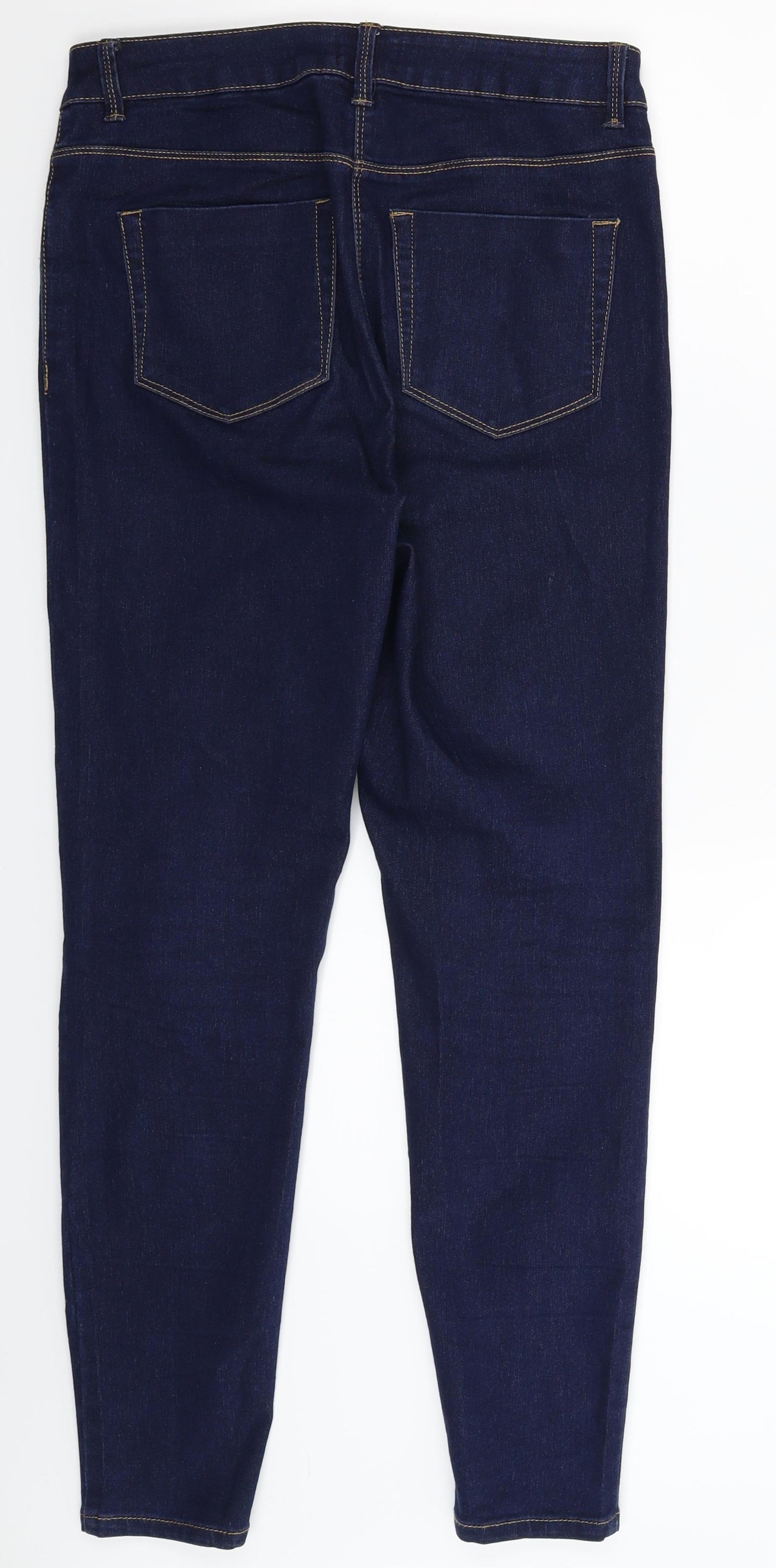 Papaya Womens Blue  Denim Skinny Jeans Size 10 L28 in