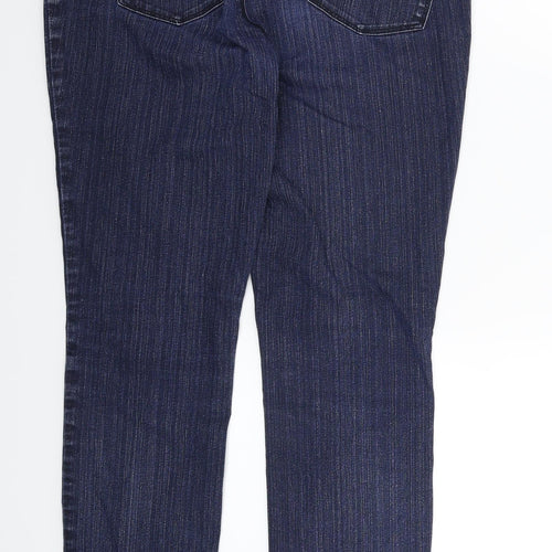 Preworn Womens Blue  Denim Jegging Jeans Size 34 in L30 in