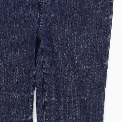 Preworn Womens Blue  Denim Jegging Jeans Size 34 in L30 in