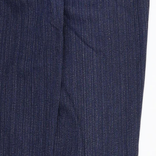 Preworn Womens Blue  Denim Jegging Jeans Size 34 in L30 in