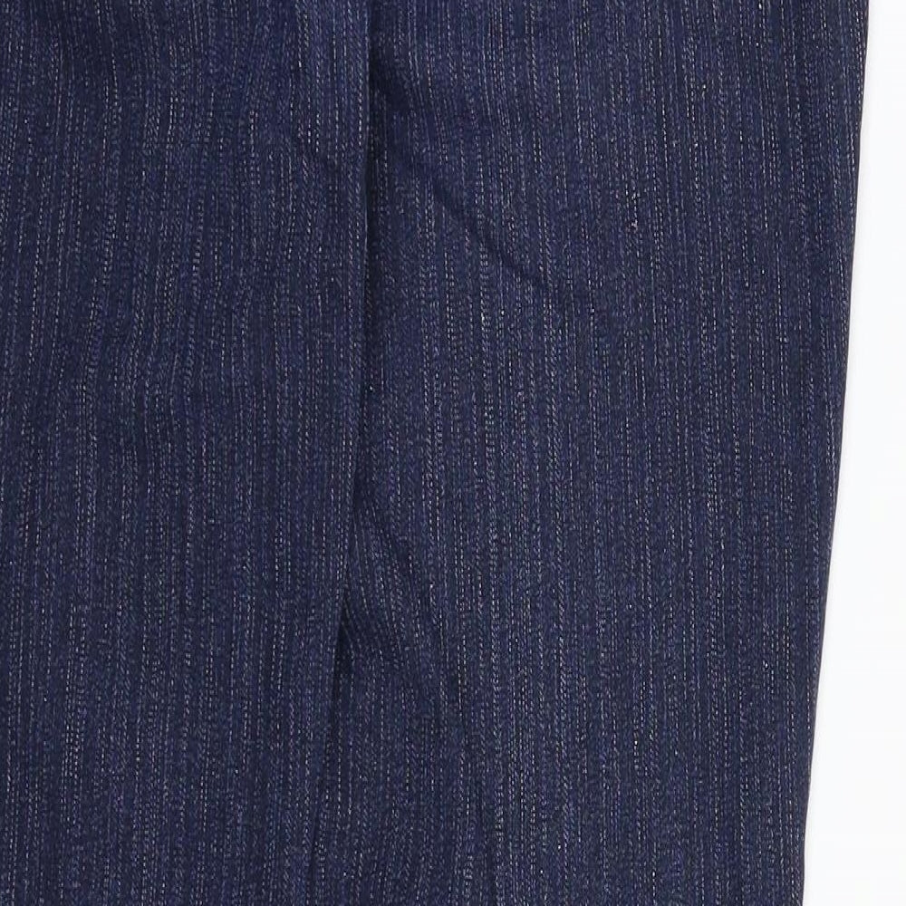 Preworn Womens Blue  Denim Jegging Jeans Size 34 in L30 in