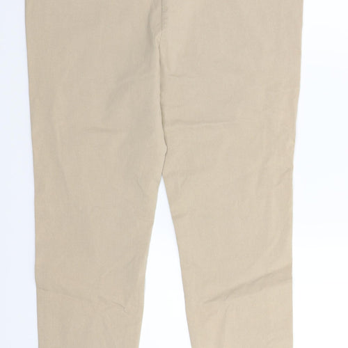 George Womens Beige   Trousers  Size 14 L24 in