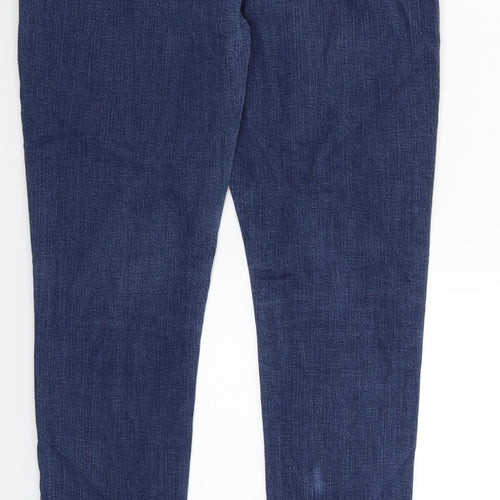 Monkee Genes Womens Blue  Denim Skinny Jeans Size 14 L30 in
