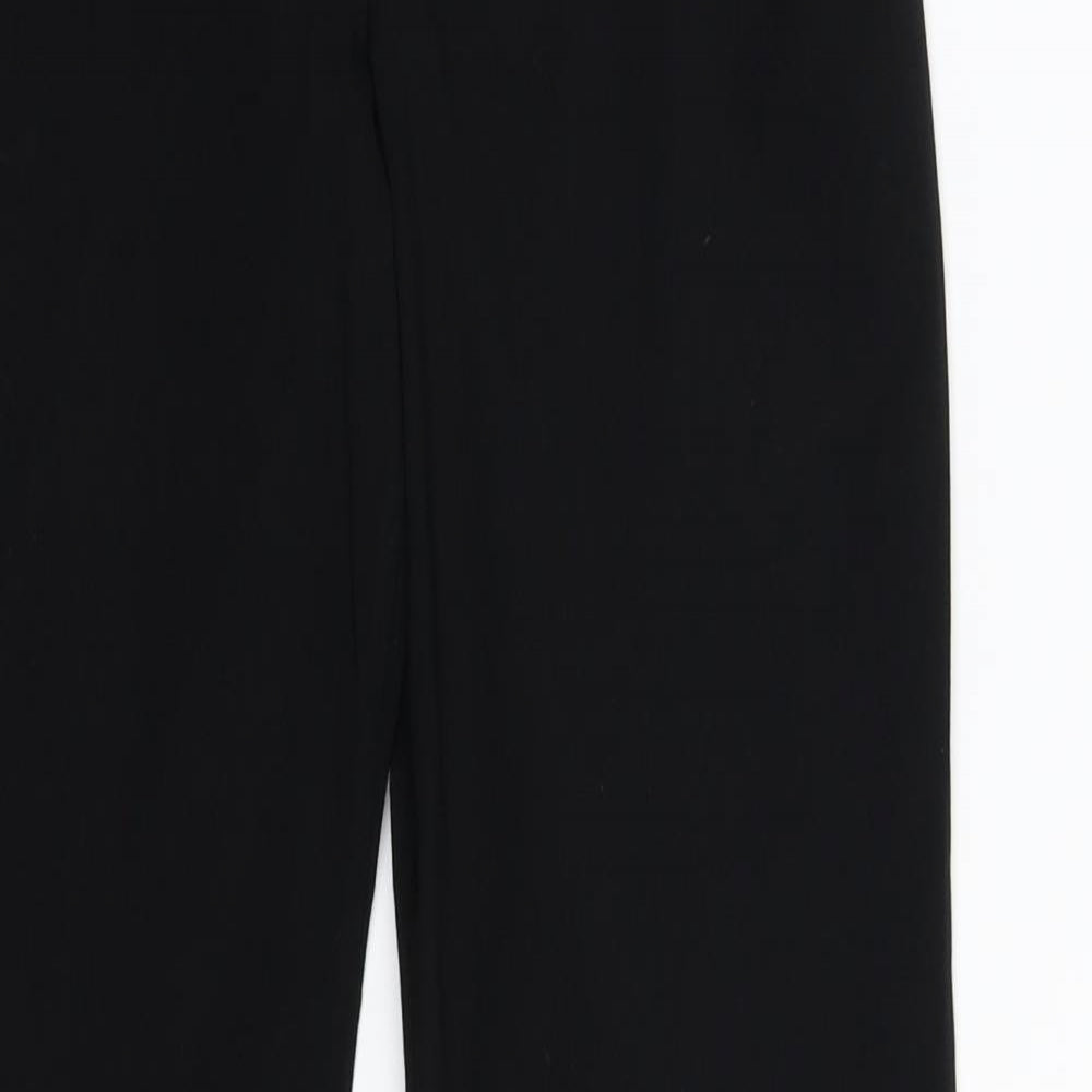 New Look Womens Black   Trousers  Size 8 L31 in
