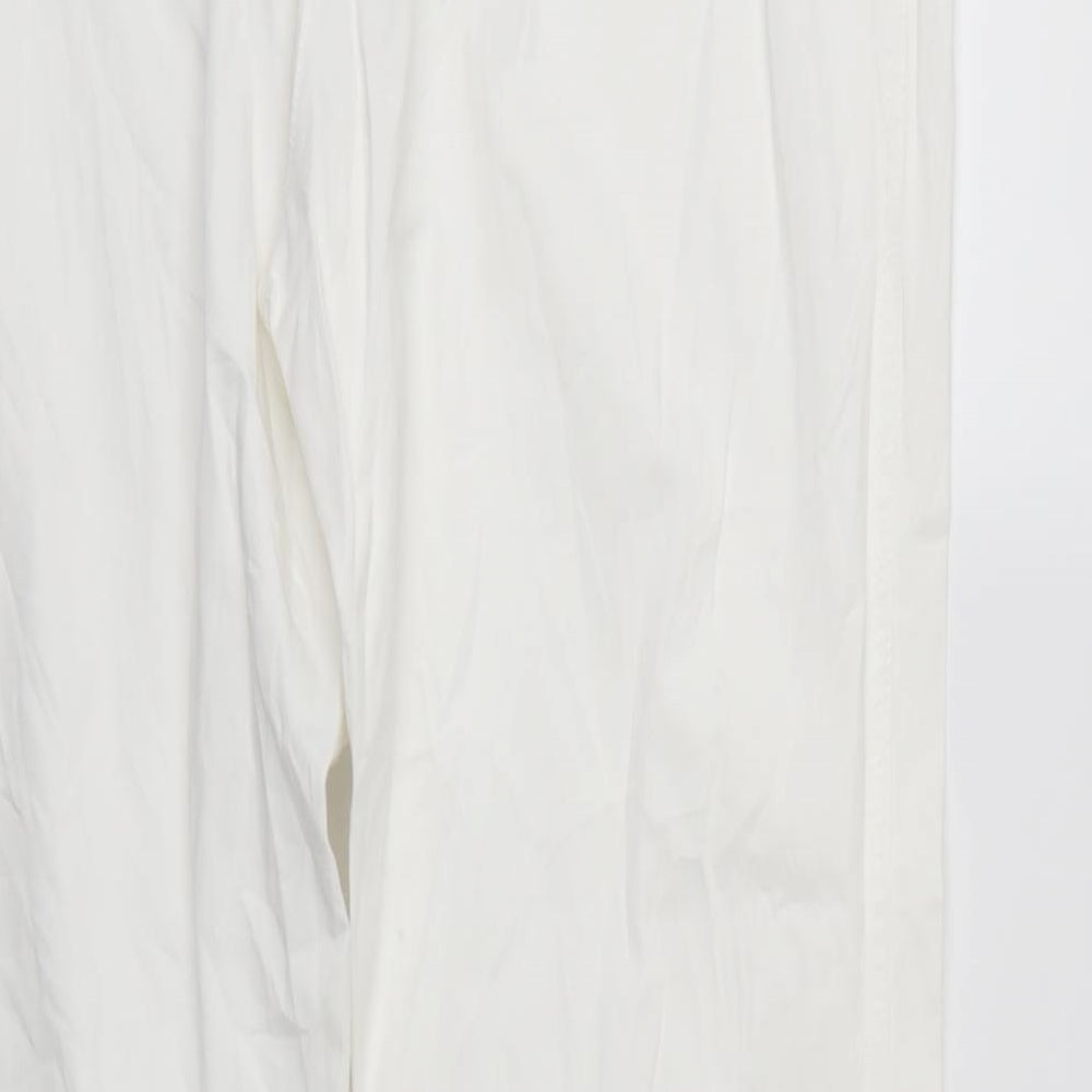 Raphaela Womens White  Denim Straight Jeans Size 22 L29 in