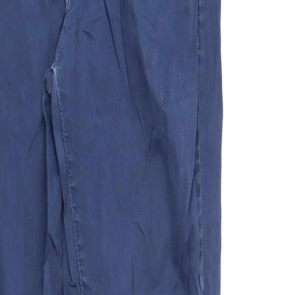 z1975 Womens Blue   Chino Trousers Size 10 L28 in