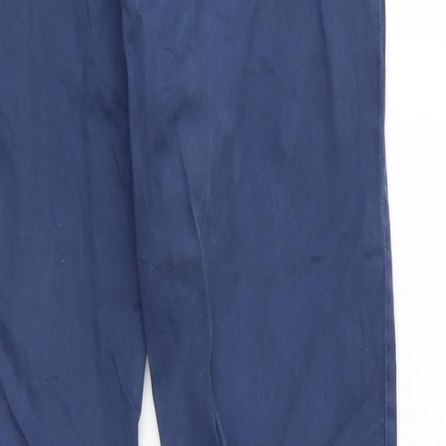 z1975 Womens Blue   Chino Trousers Size 10 L28 in