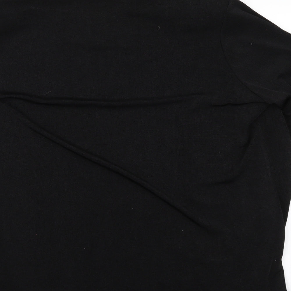 Emeliax Womens Black   Cardigan Jumper Size L