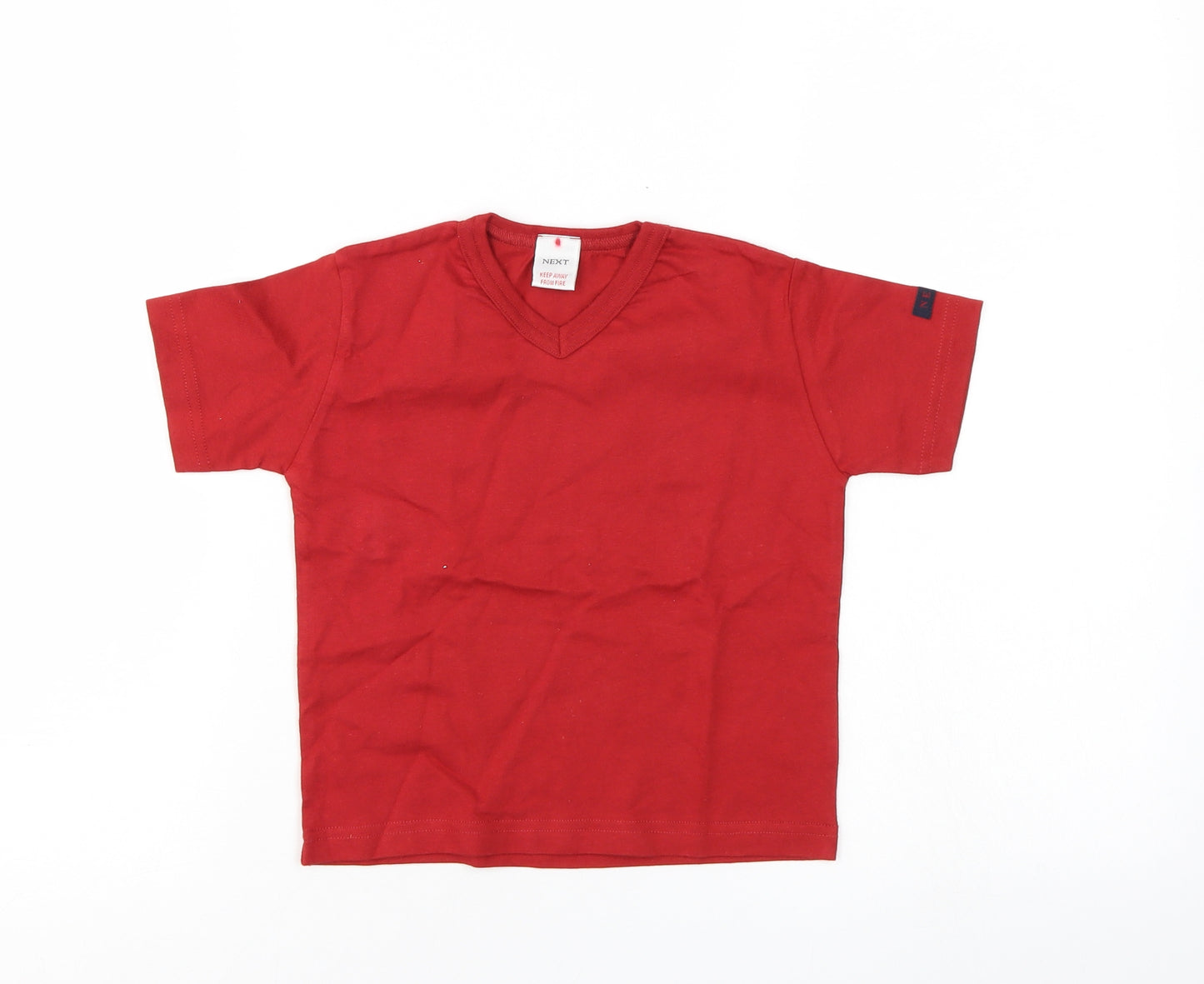 NEXT Boys Red   Basic T-Shirt Size 18-24 Months