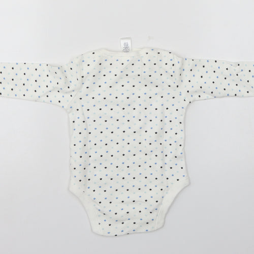 Gap Baby White Polka Dot  Romper One-Piece Size 3-6 Months