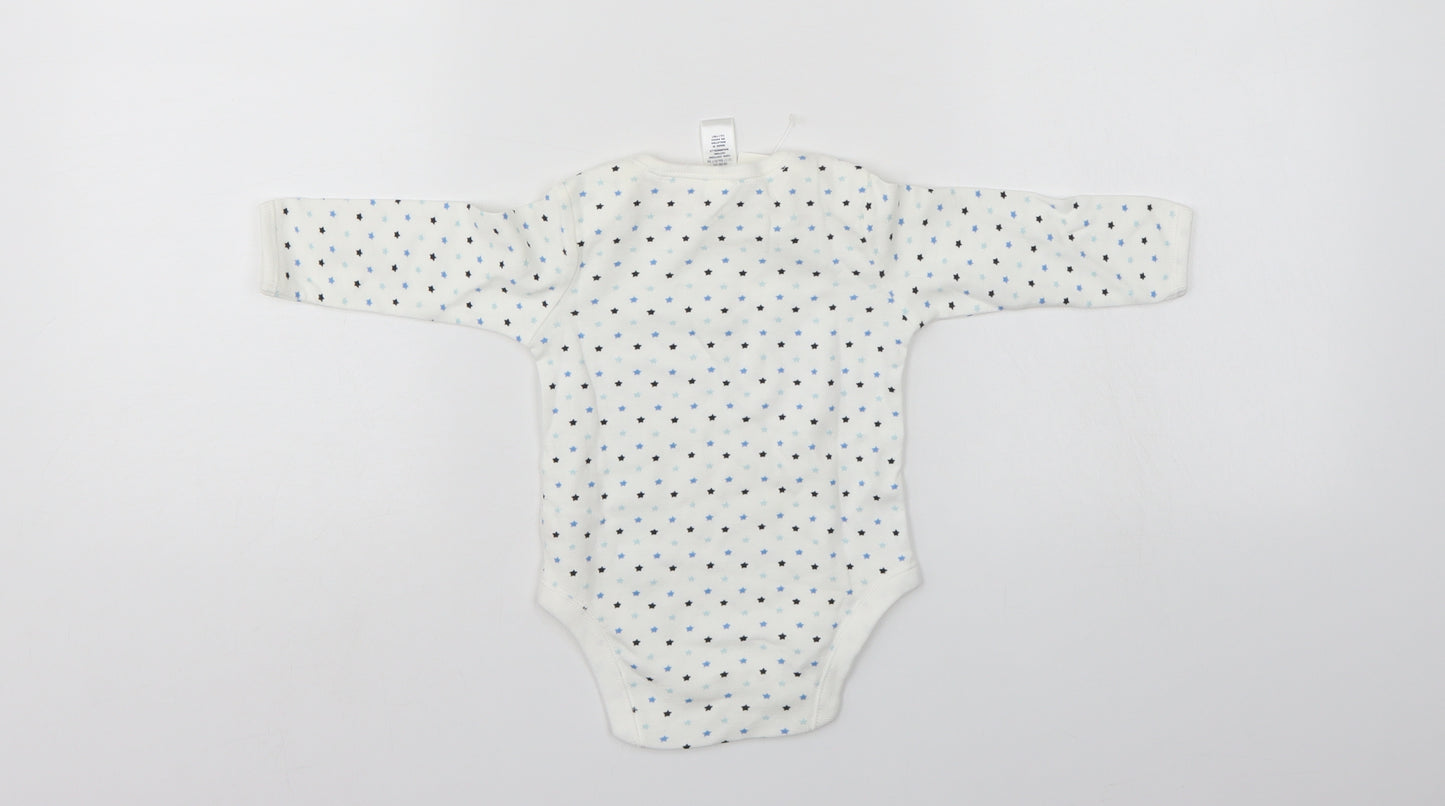 Gap Baby White Polka Dot  Romper One-Piece Size 3-6 Months