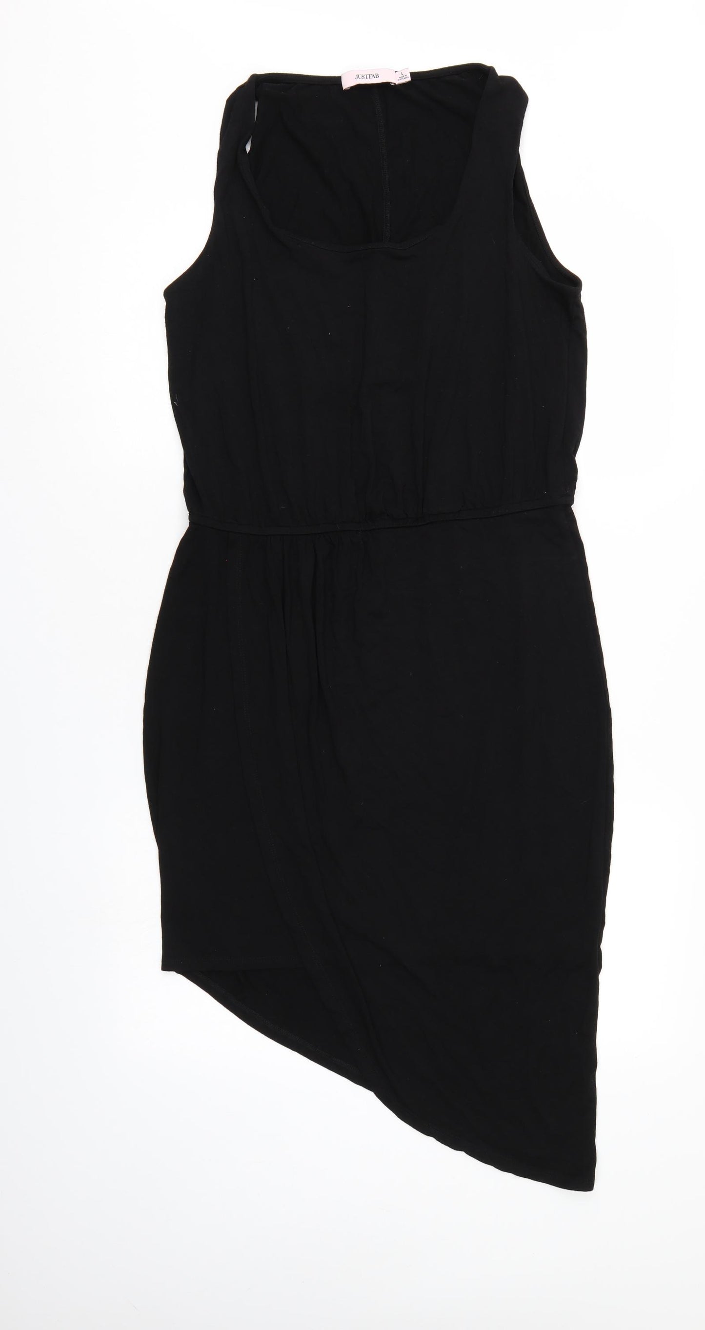 Just Fab Womens Black   Tank Dress  Size L