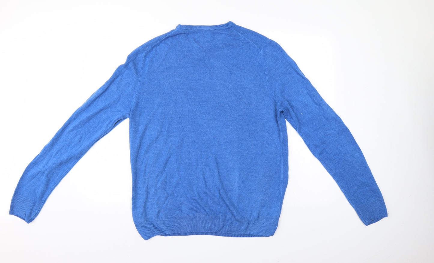 F&F Mens Blue   Pullover Jumper Size L