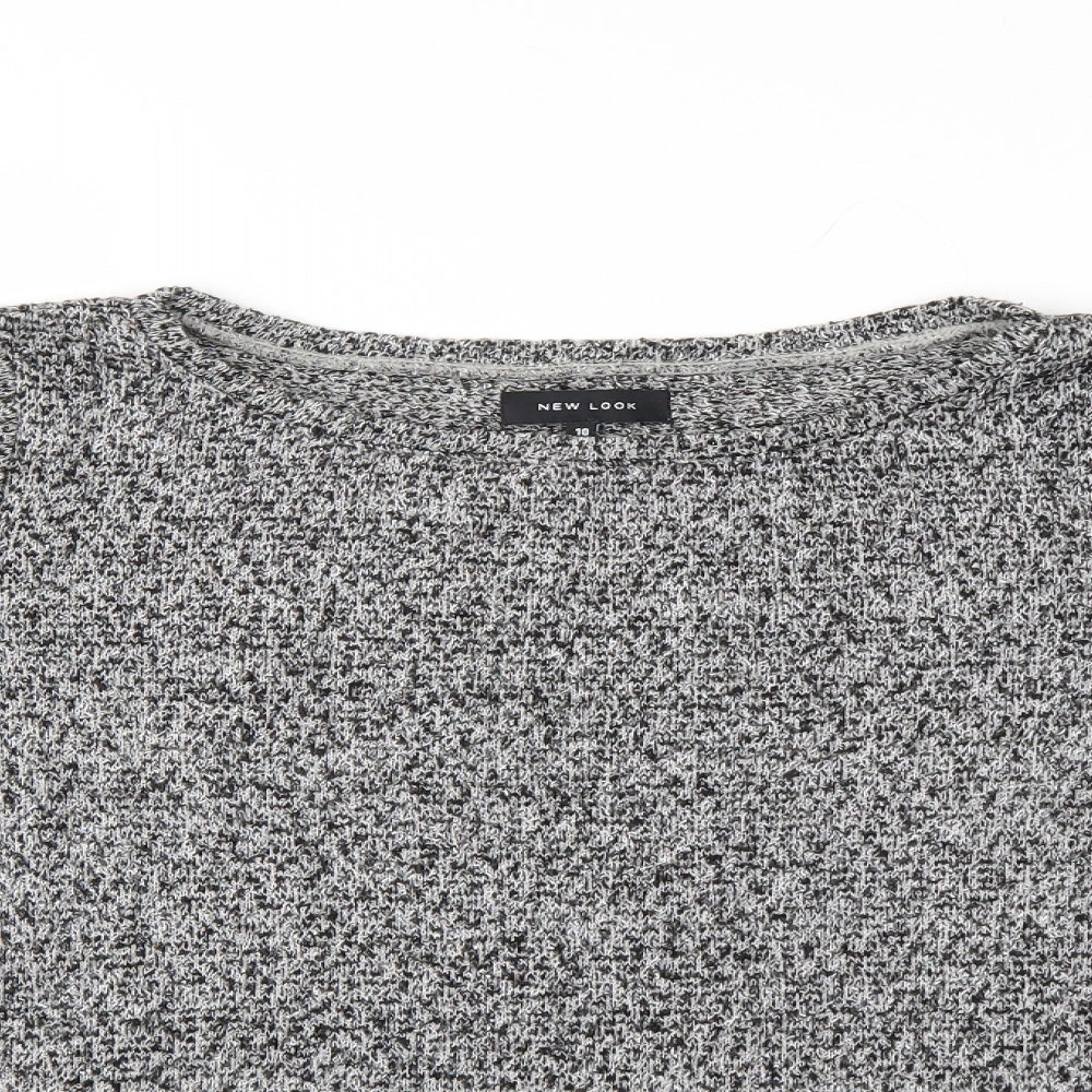New Look Womens Grey   Pullover Jumper Size 10