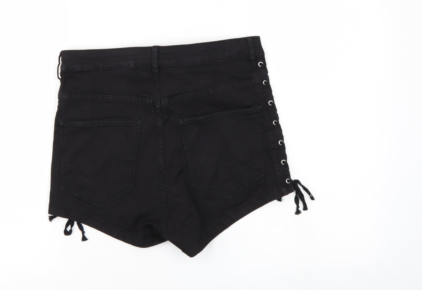Divided Womens Black   Mom Shorts Size 12