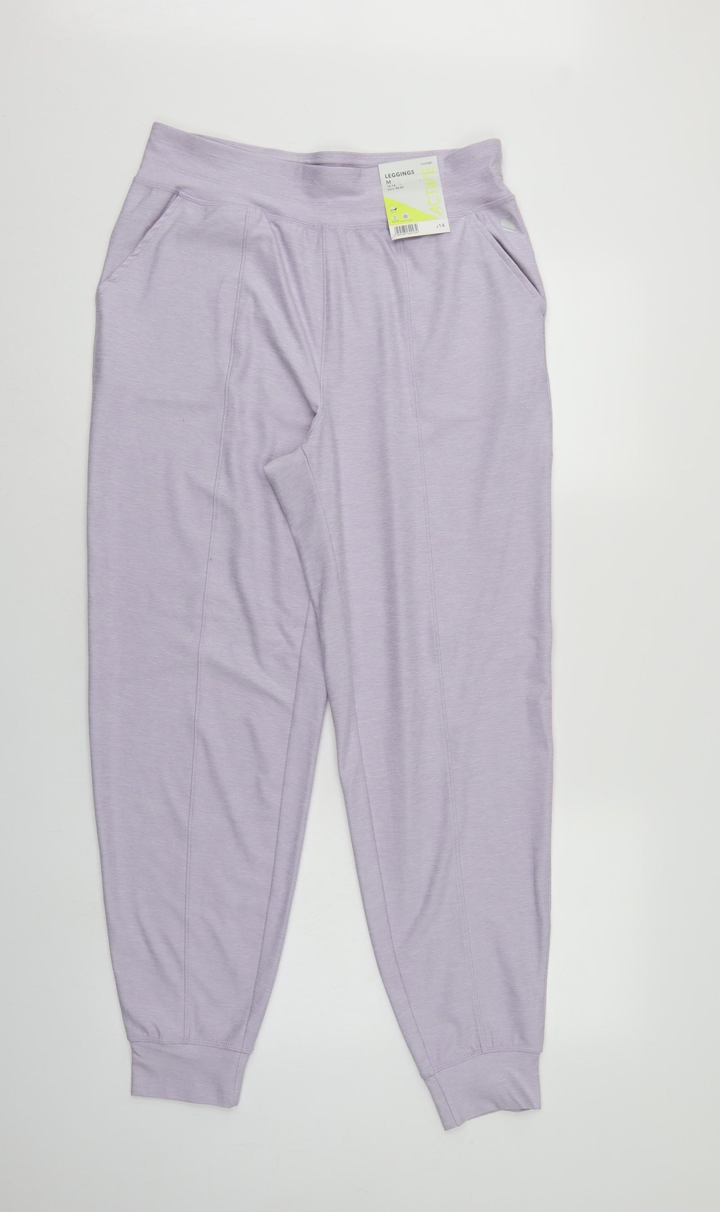 George Womens Purple   Jegging Leggings Size M L27 in