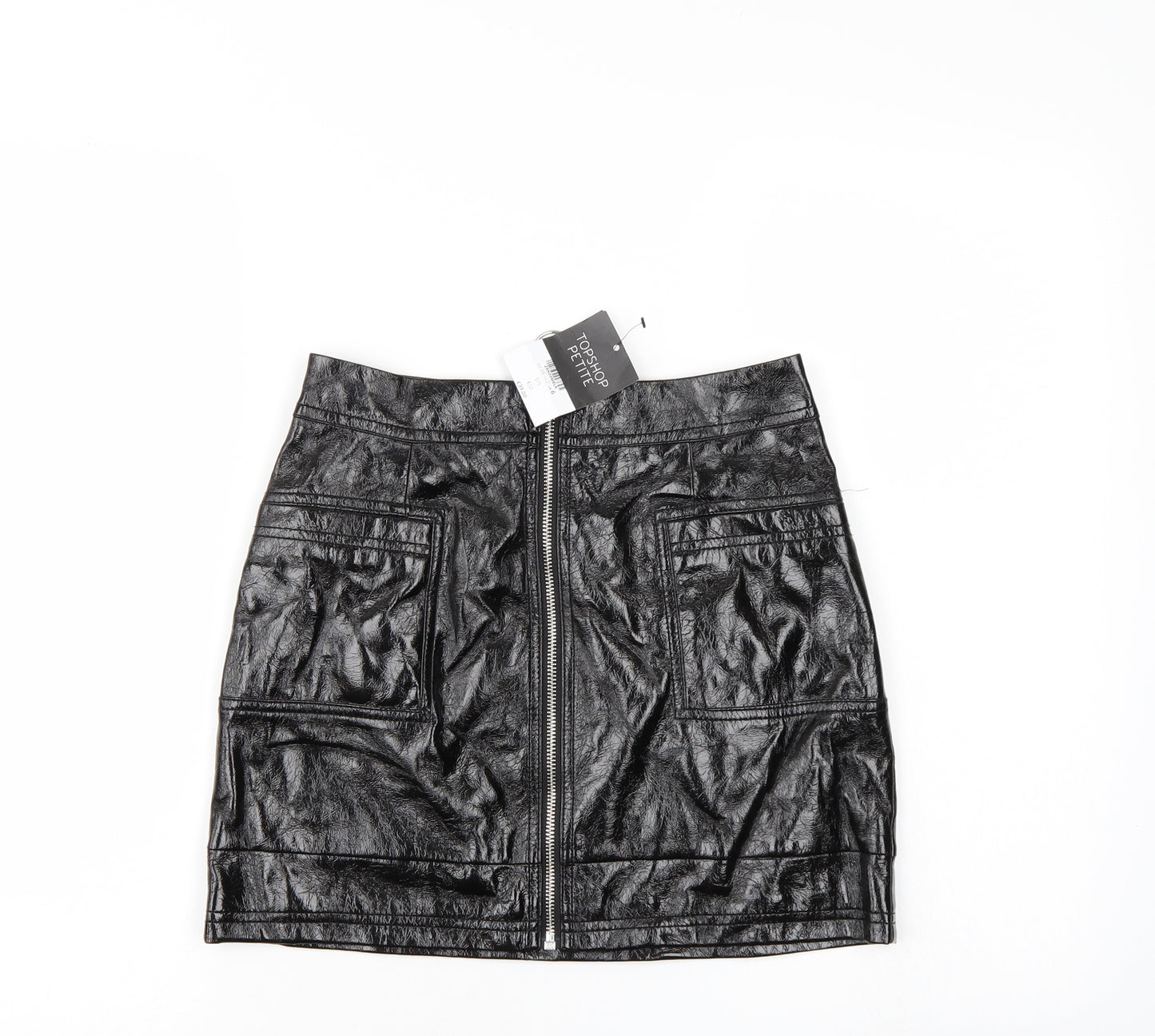 Top Shop Womens Black   Mini Skirt Size 6